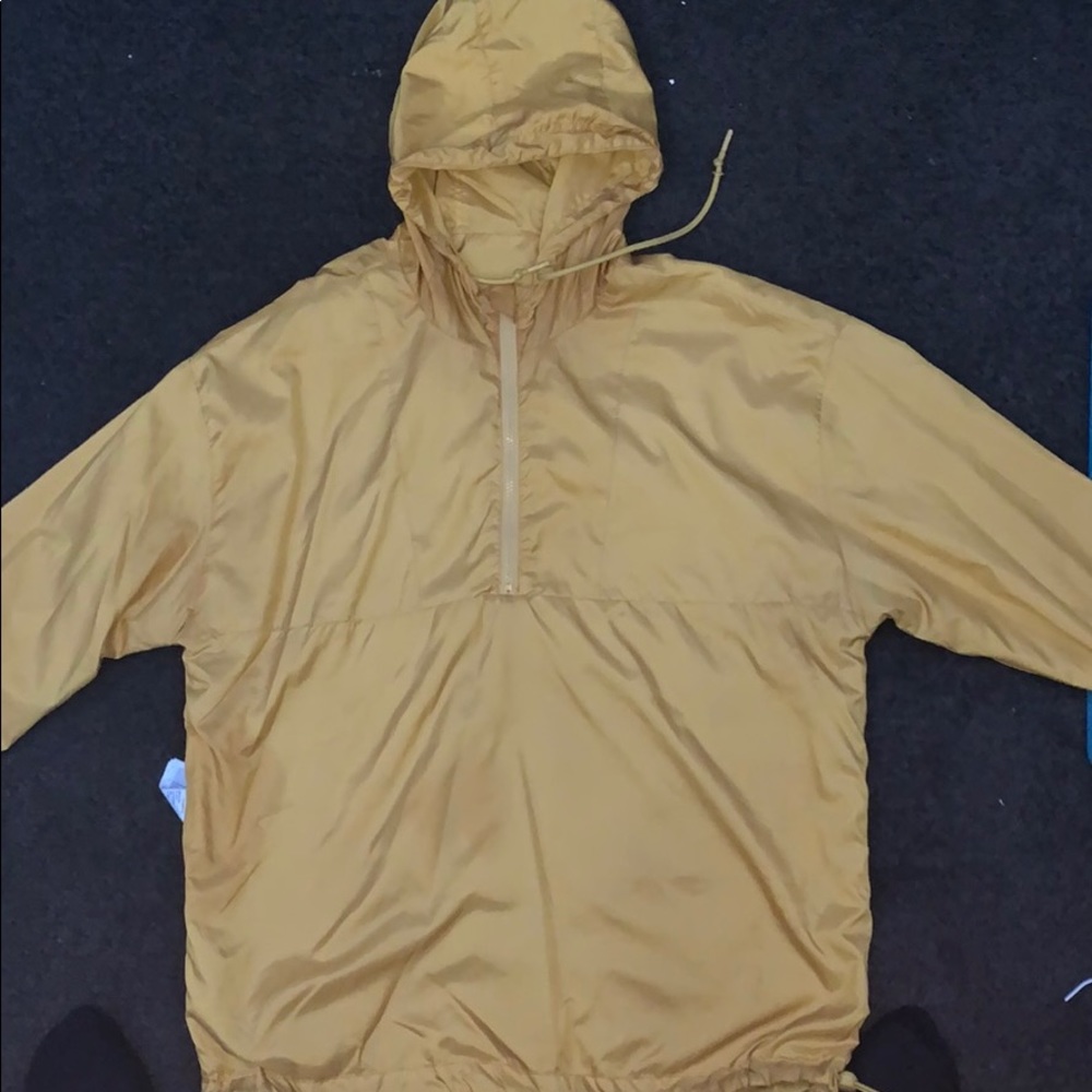 Yellow wind breaker